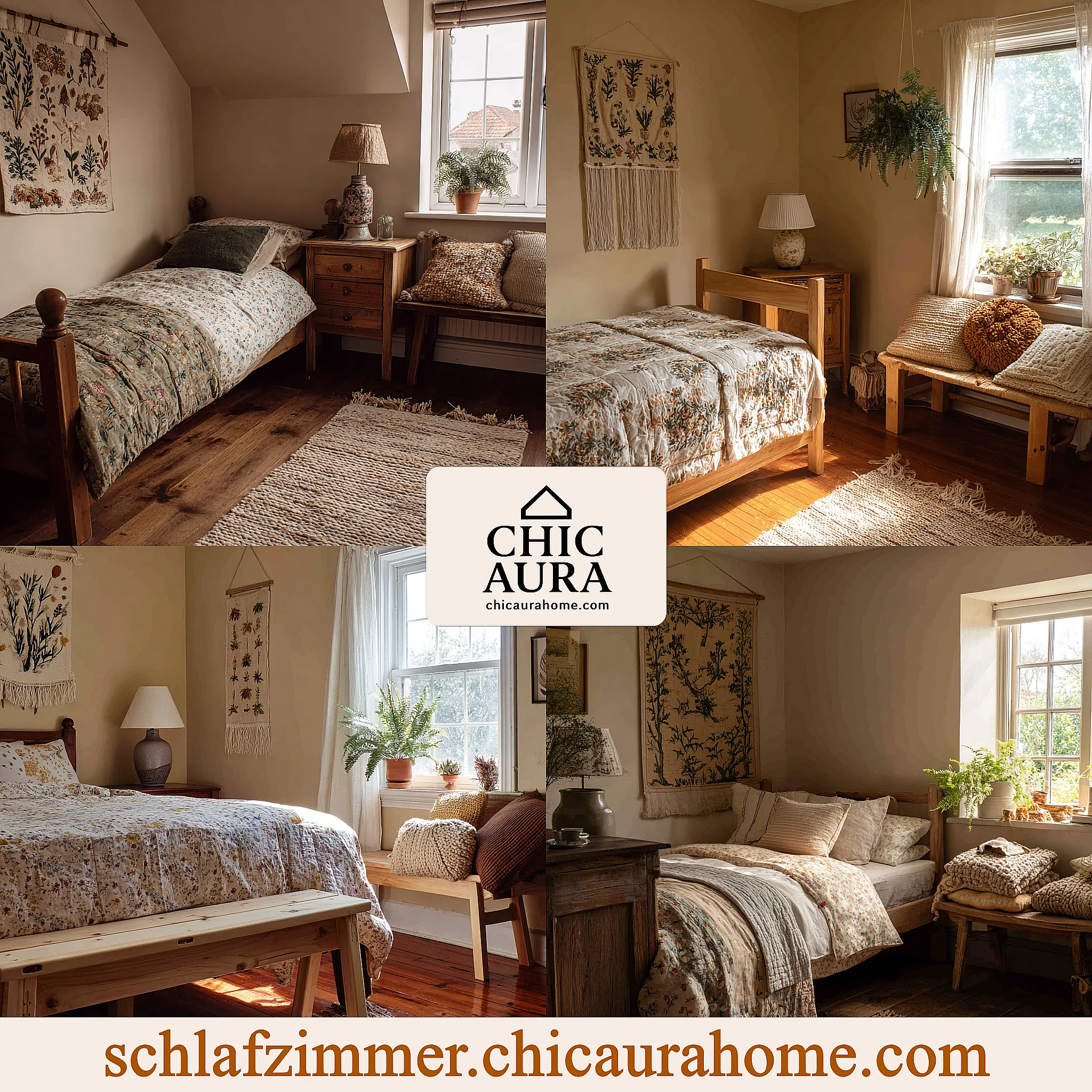 cottagecore schlafzimmer stil