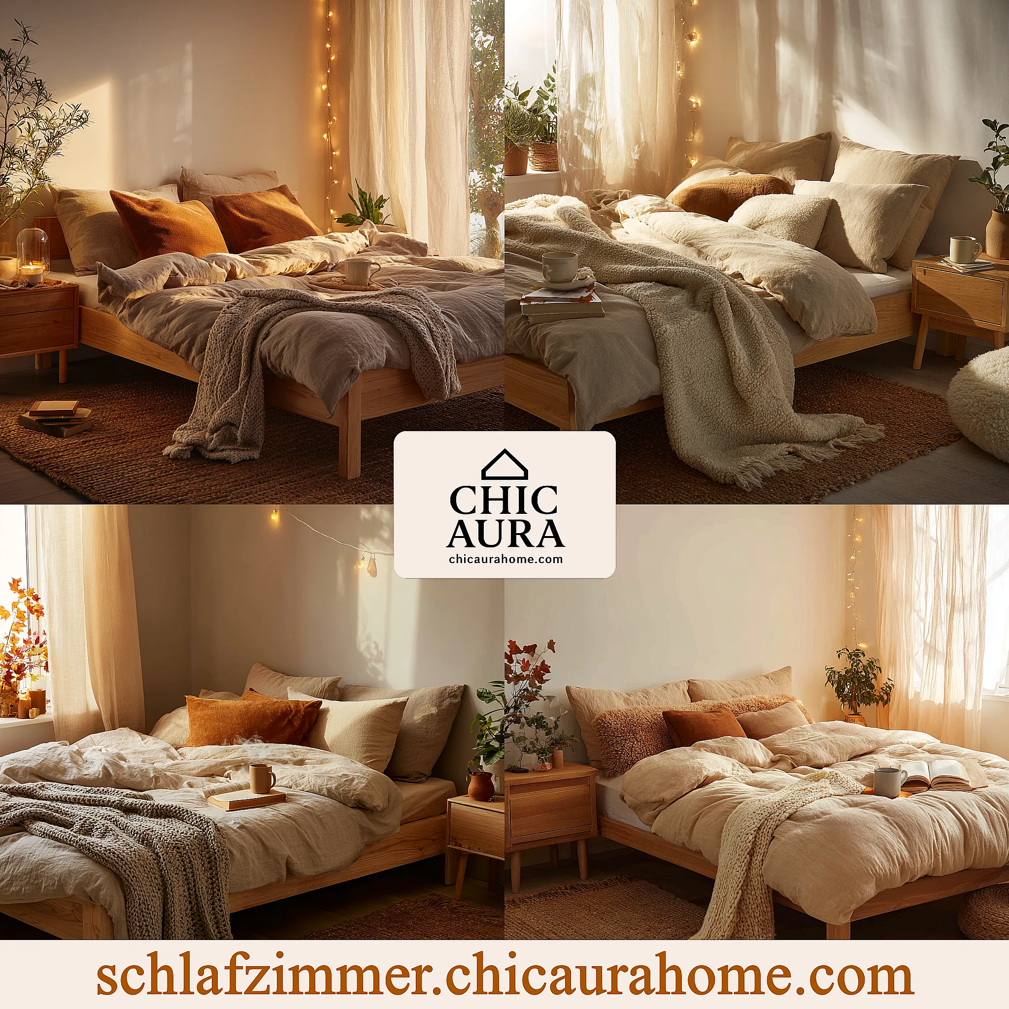 cozy schlafzimmer ideen für den herbst