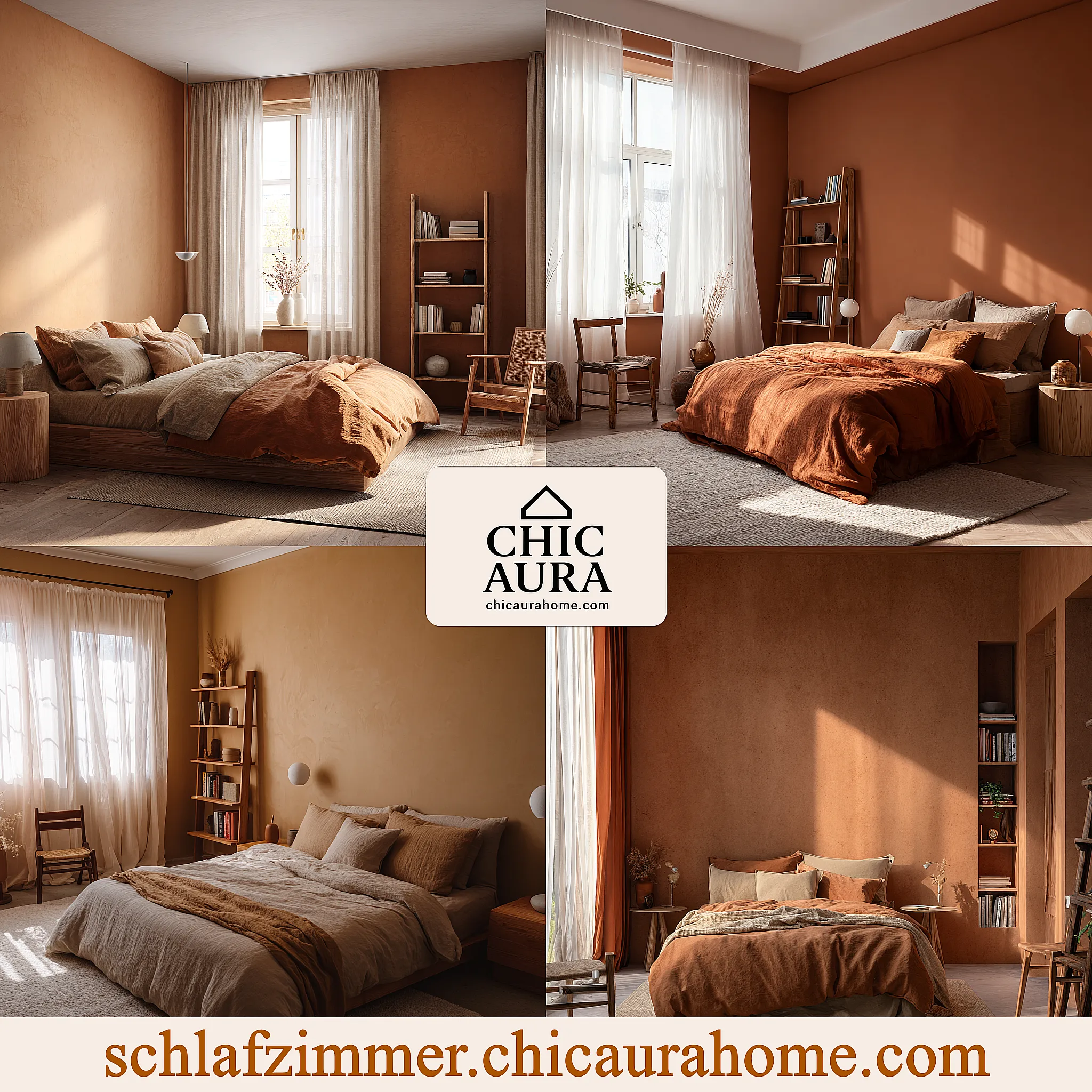 herbstliche wandfarben fürs schlafzimmer