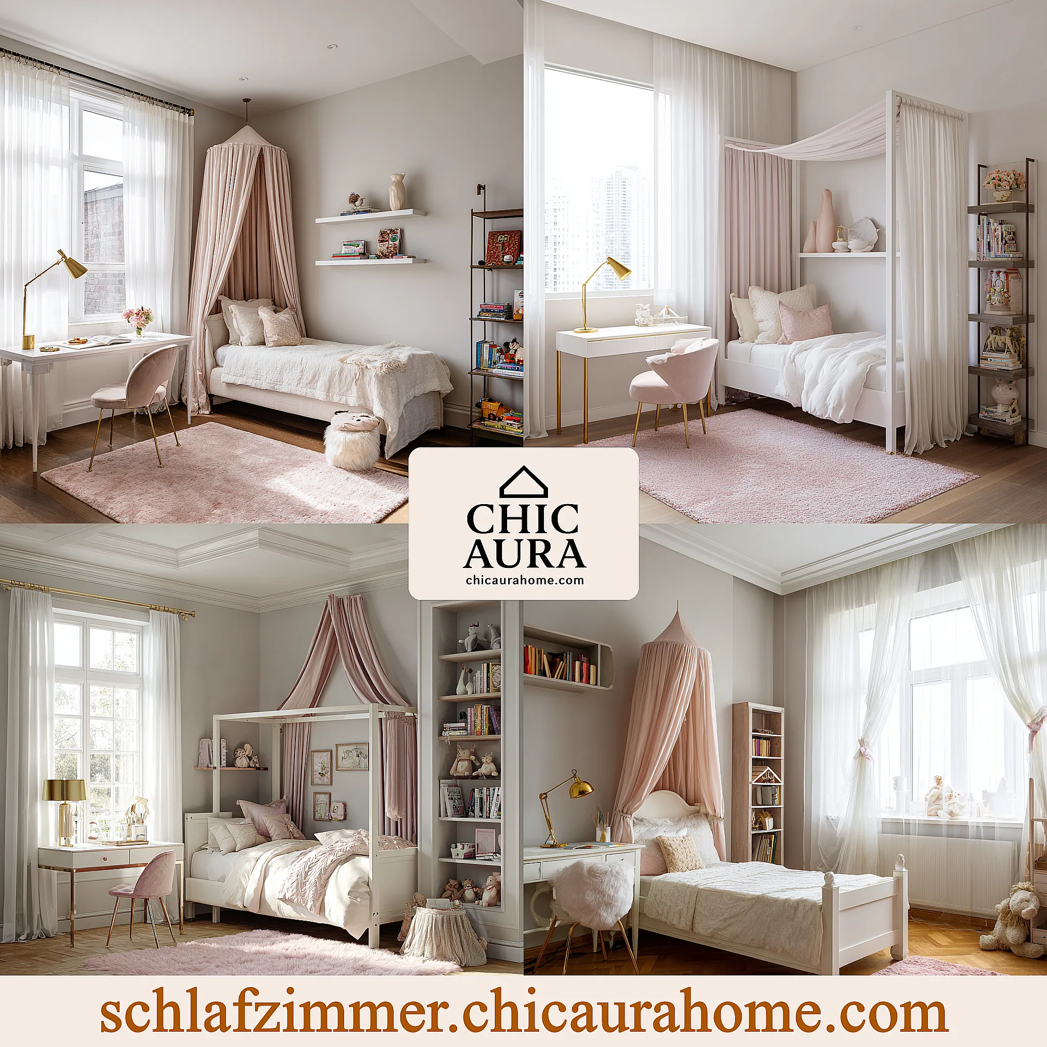 luxuriöses kinderzimmer mädchen
