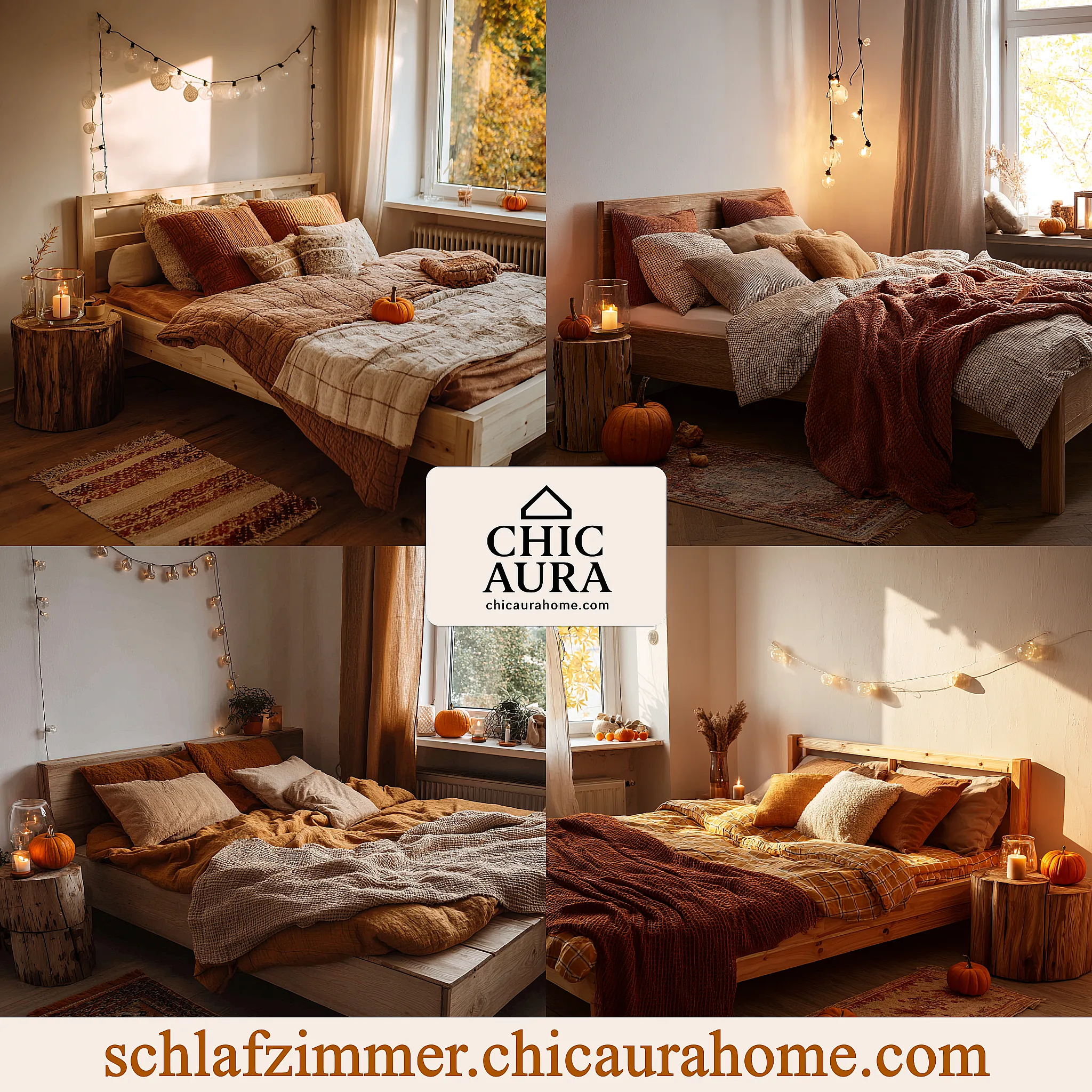 schlafzimmer deko herbst diy
