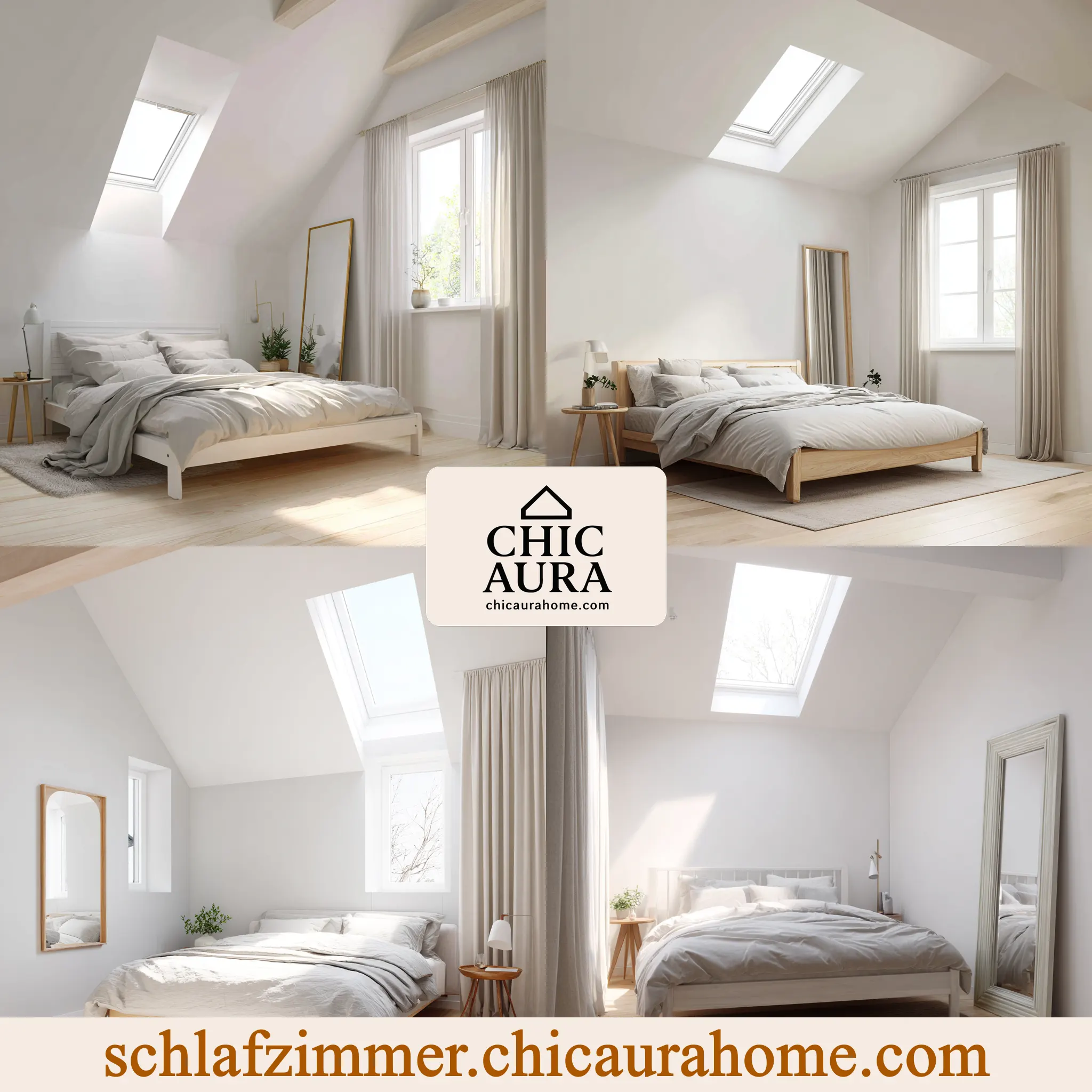 schlafzimmer ideen dachschräge hell