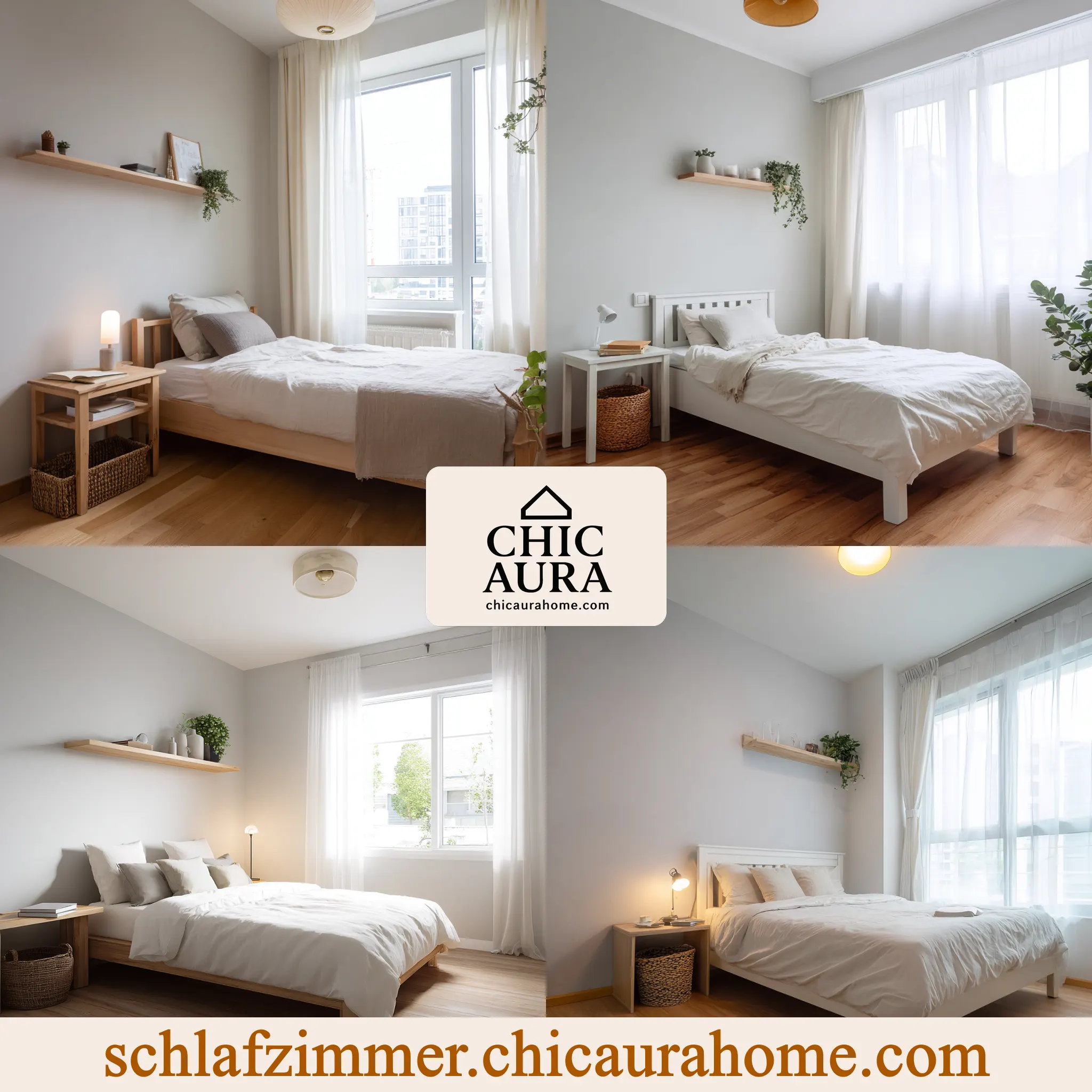 schlafzimmer ideen kleines zimmer luftig
