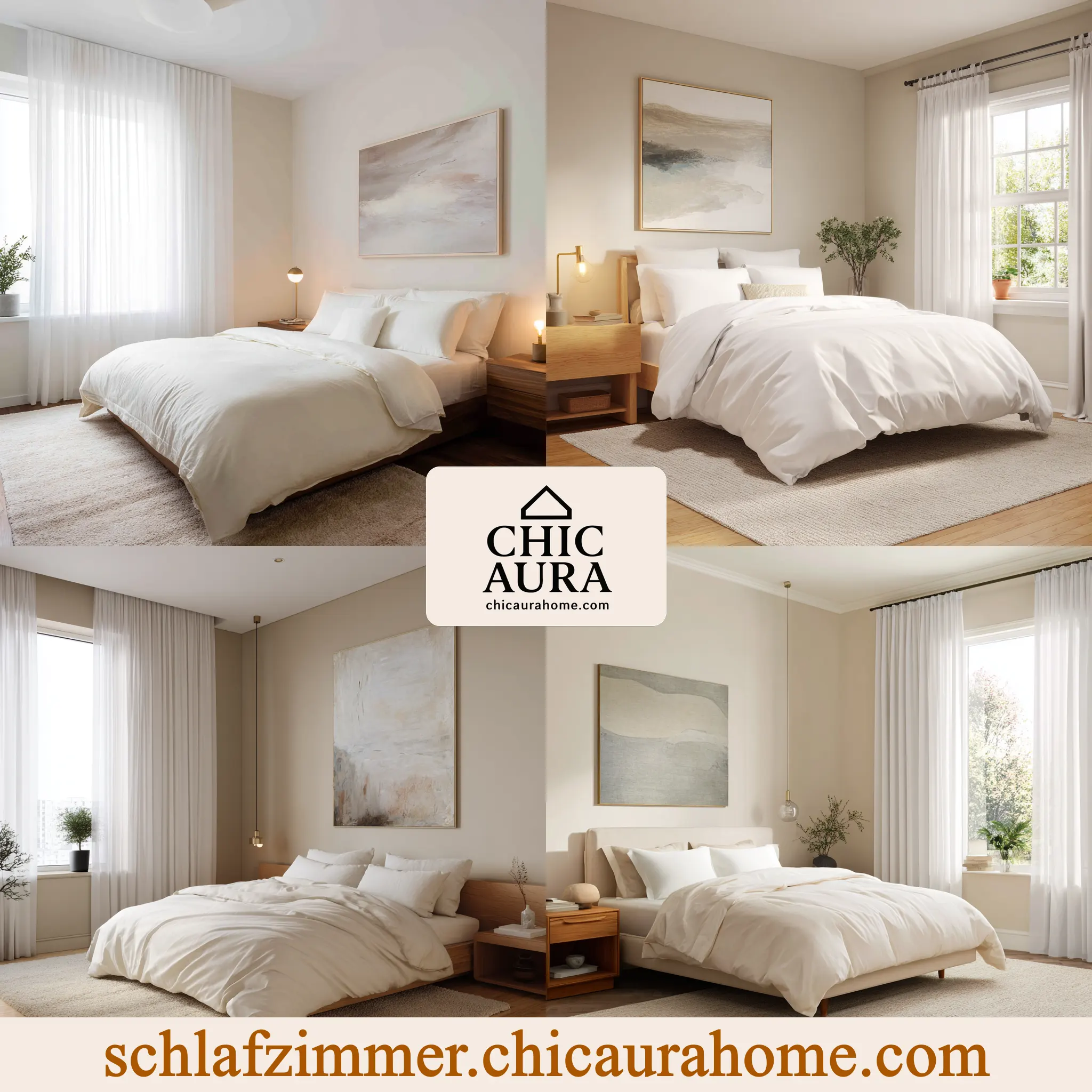 schlafzimmer ideen modernes beige