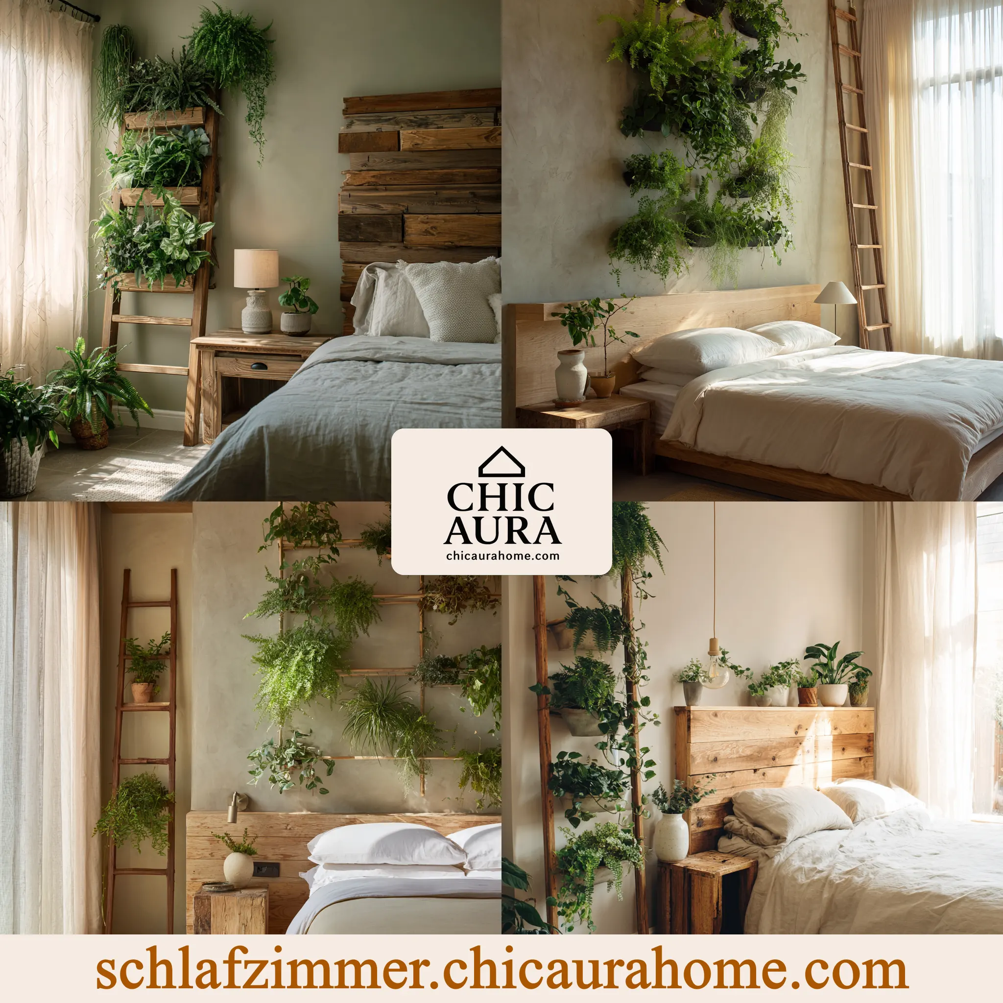 schlafzimmer ideen wandgestaltung natur