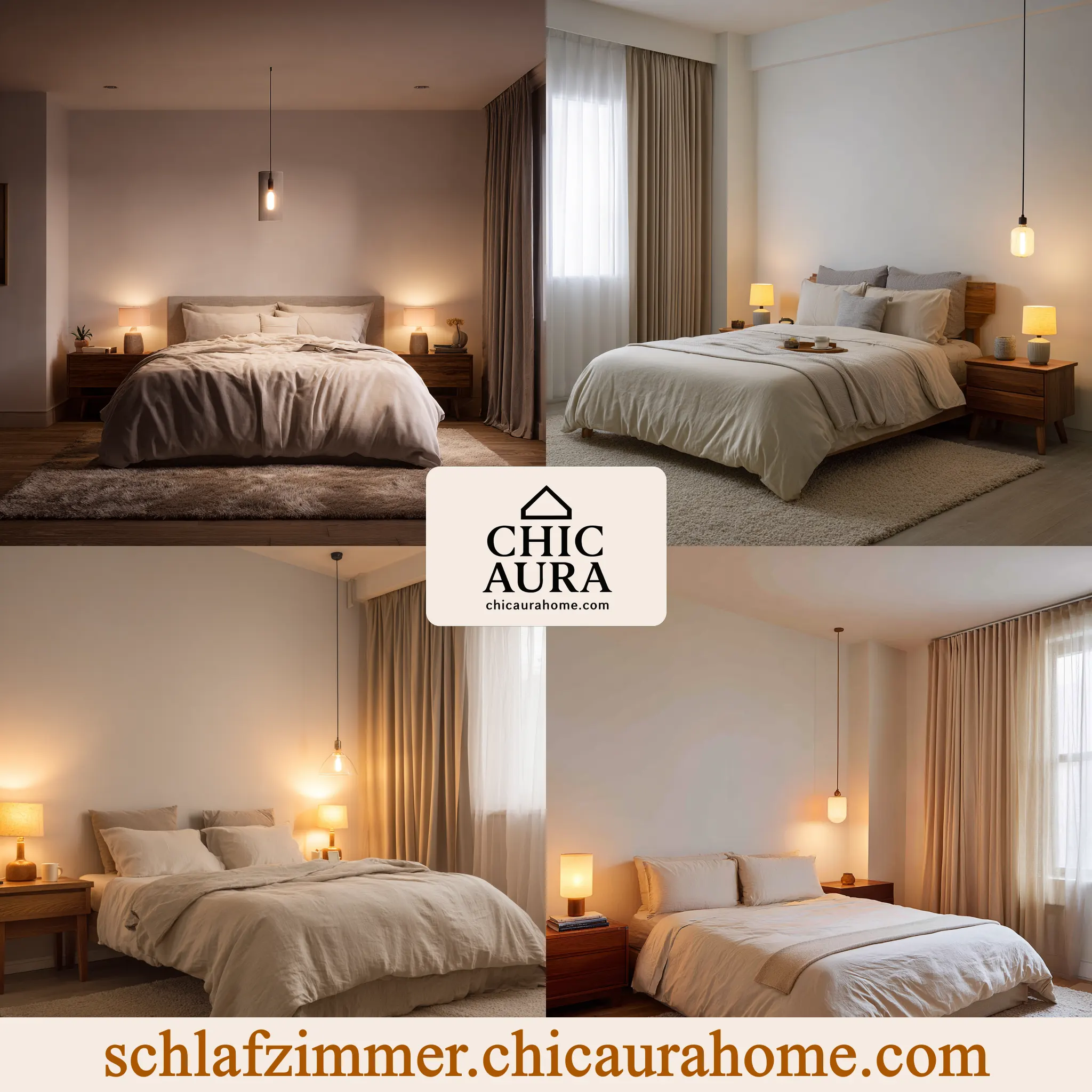 schlafzimmer ideen warmes licht