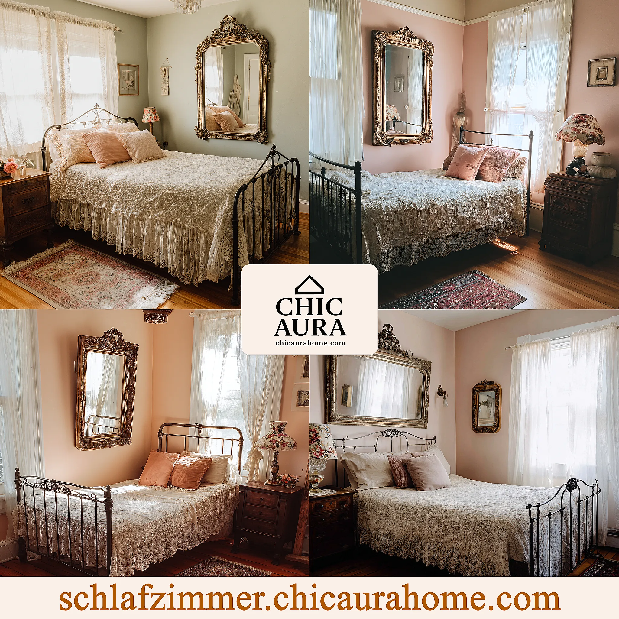 schlafzimmer vintage look gestalten