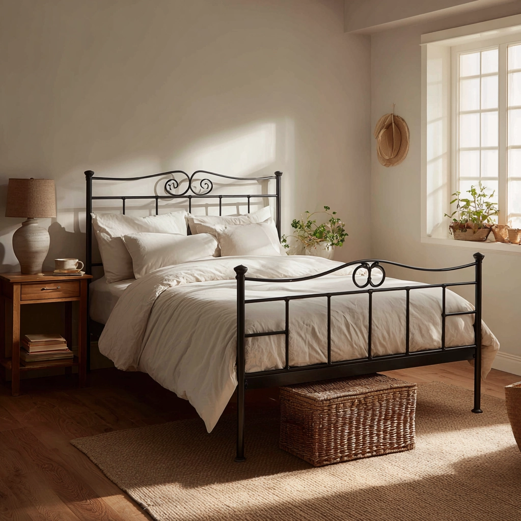 bettgestell aus metall