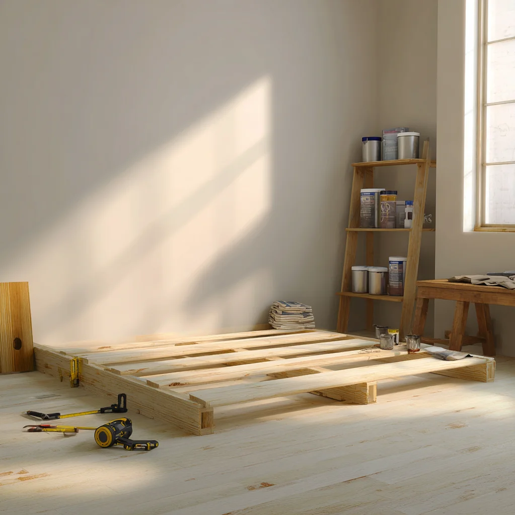 bettgestell selber bauen