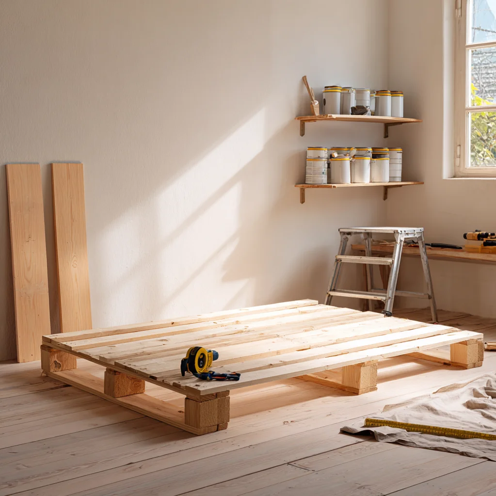 bettgestell selber bauen