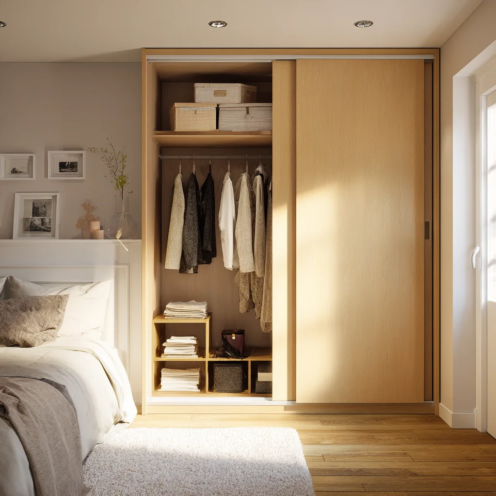 kleiderschrank ideen geschlossen