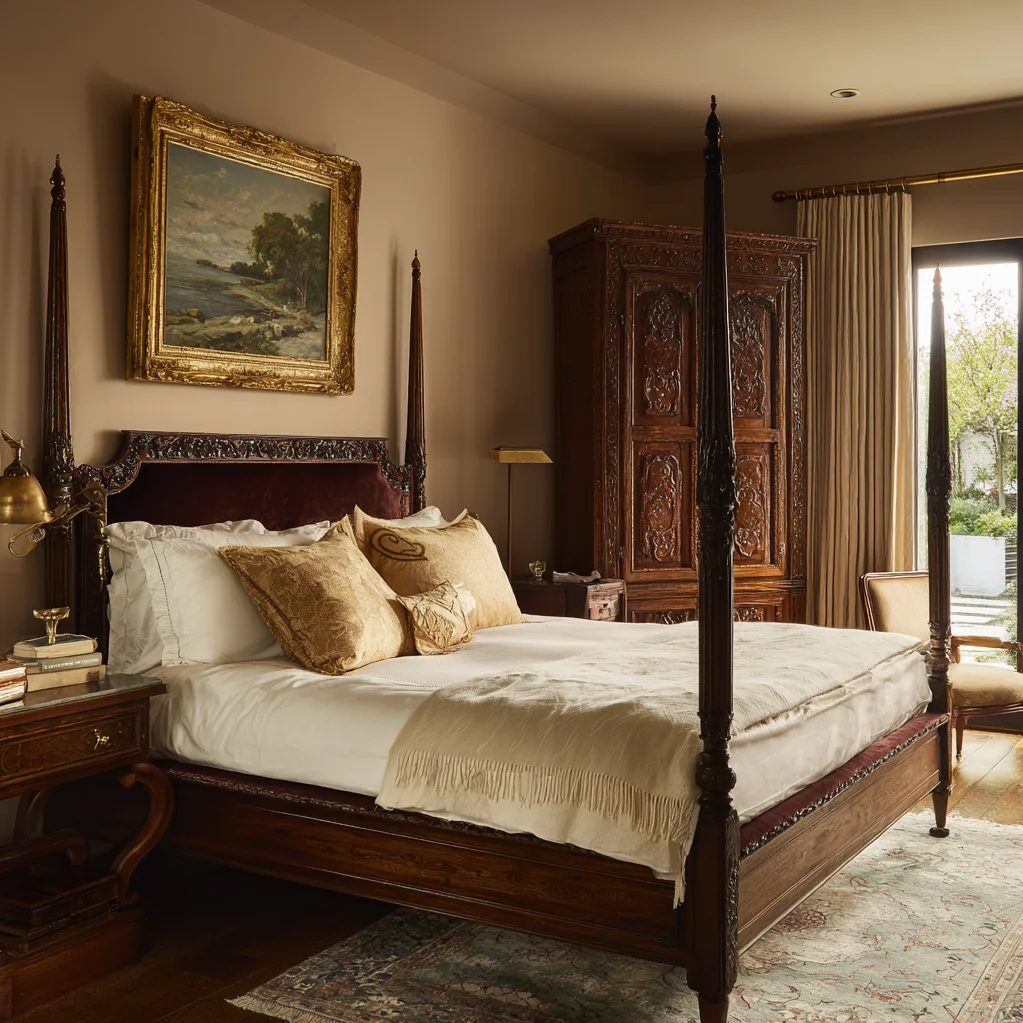 luxus schlafzimmer schloss