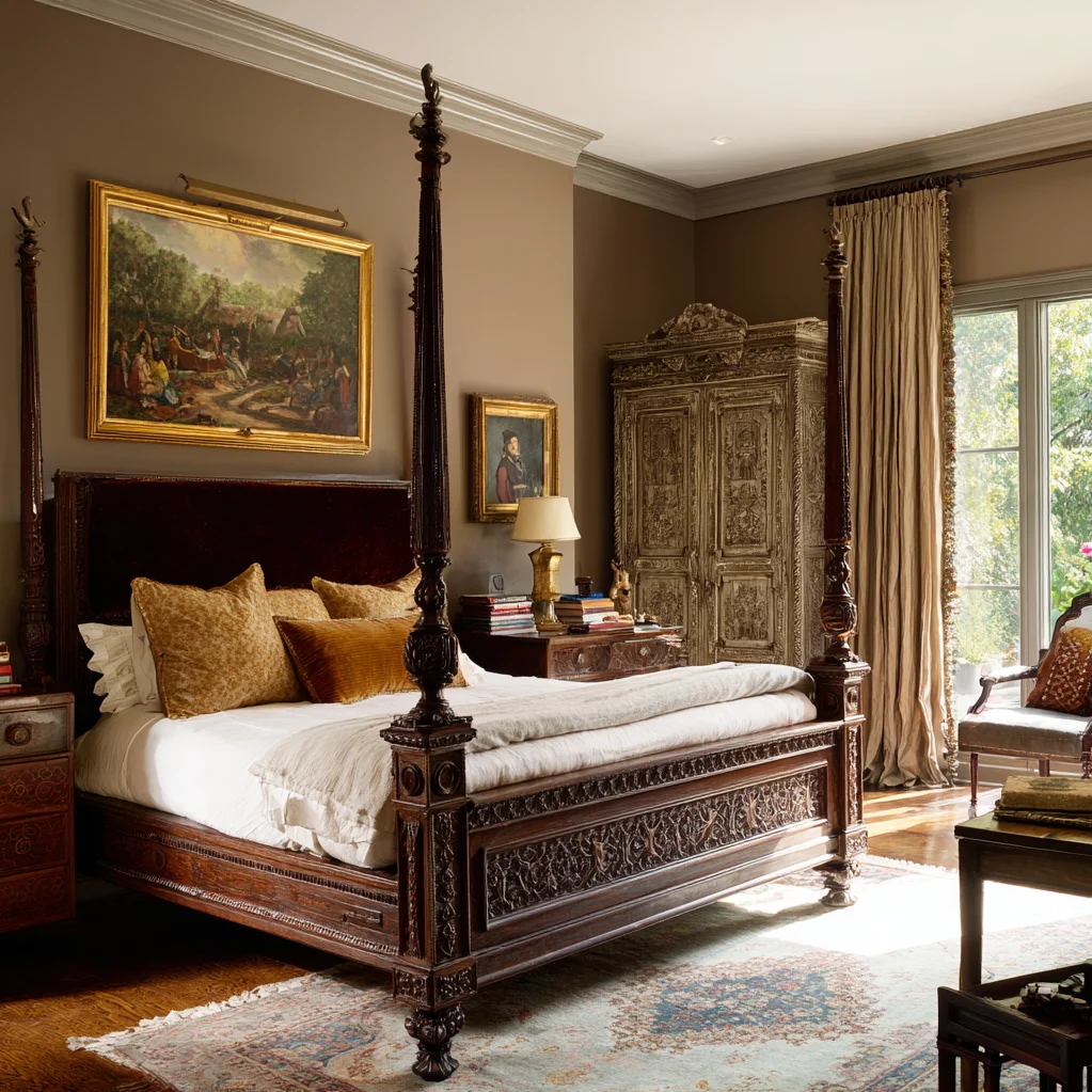 luxus schlafzimmer schloss