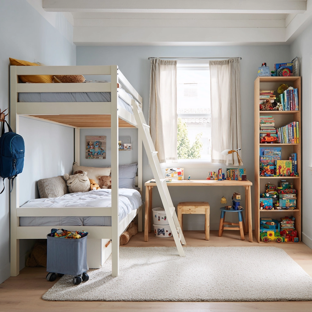 platzsparende ideen kinderzimmer