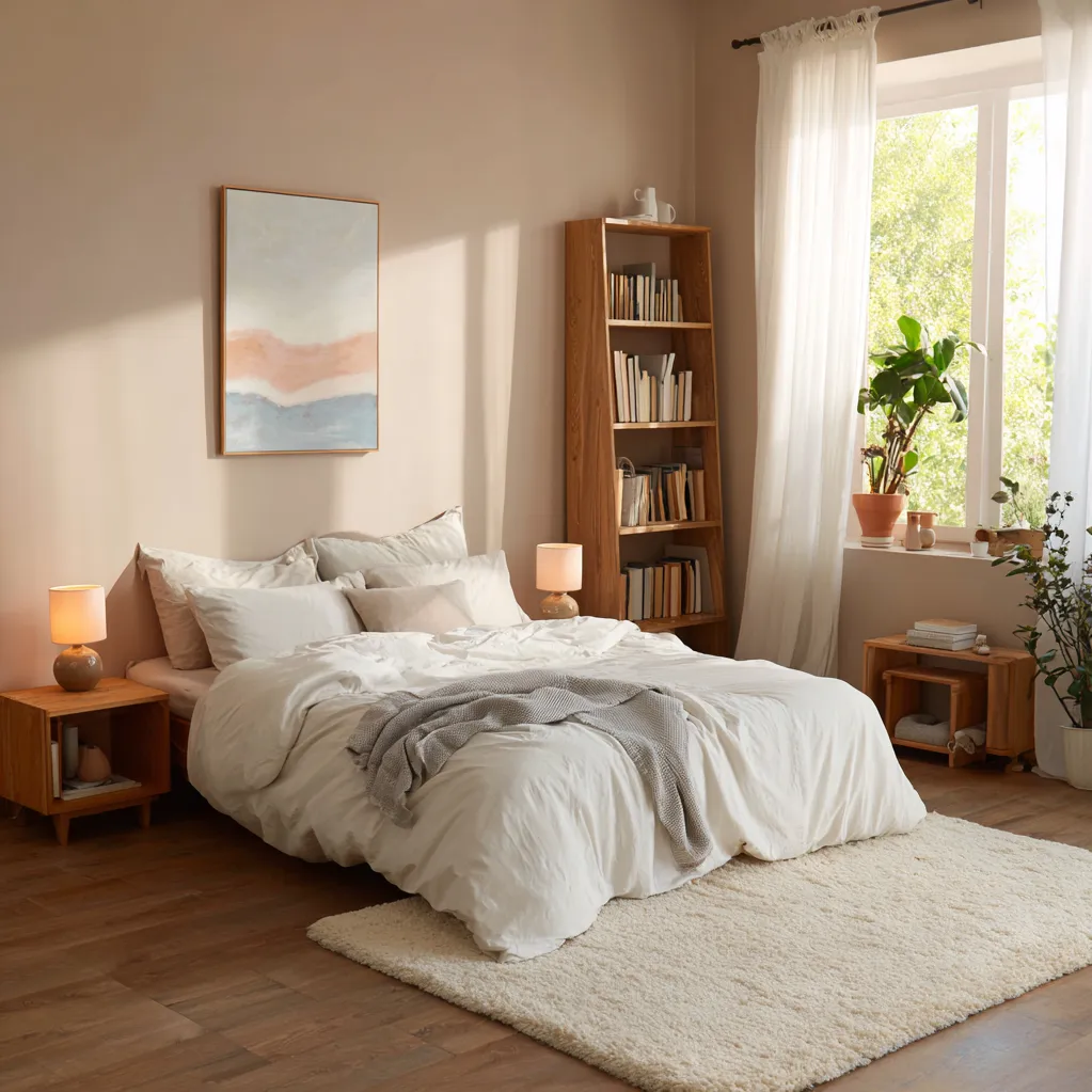 schlafzimmer altrosa