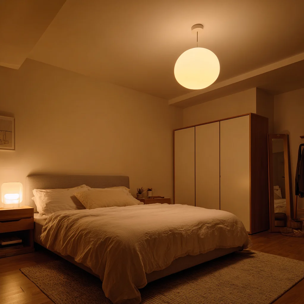 schlafzimmer beleuchtung decke