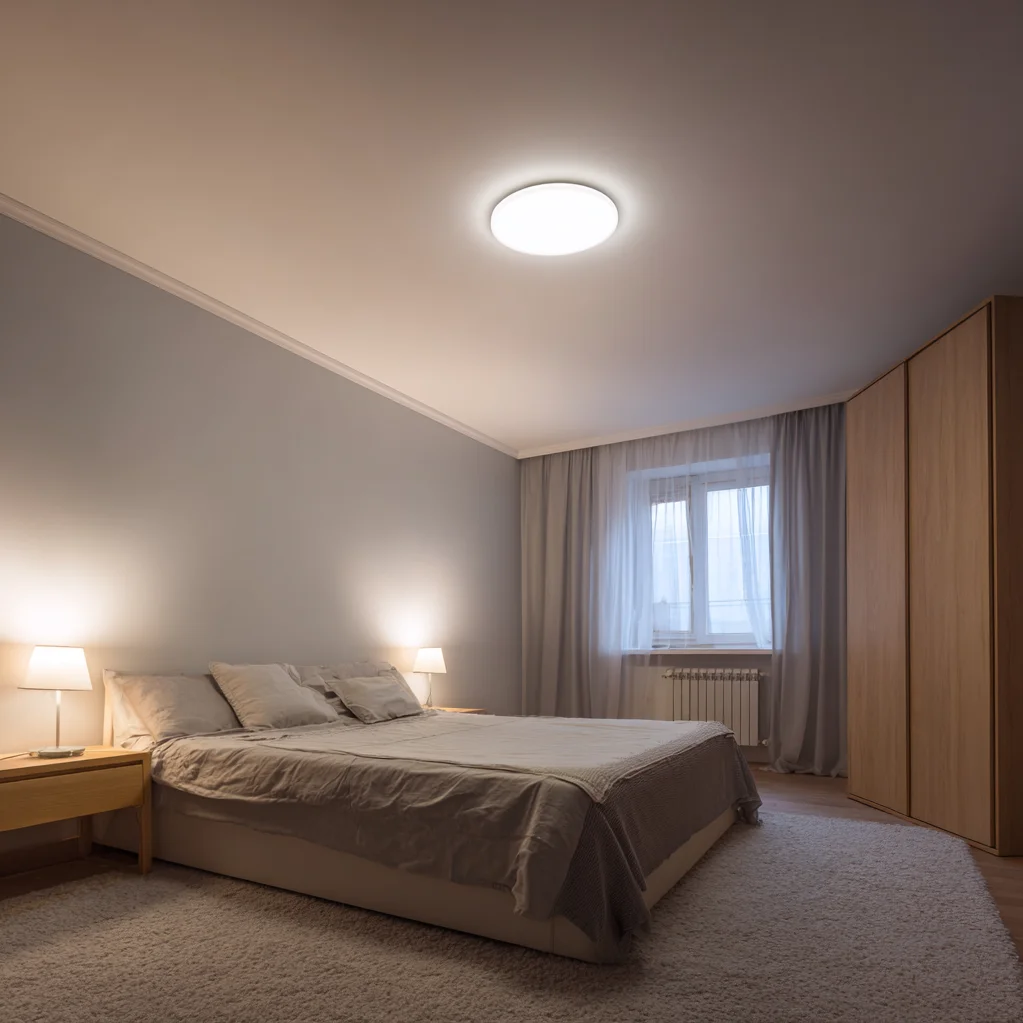 schlafzimmer beleuchtung decke gemütlich