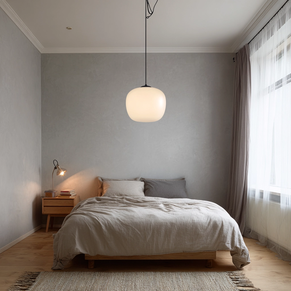 schlafzimmer beleuchtung decke hängend