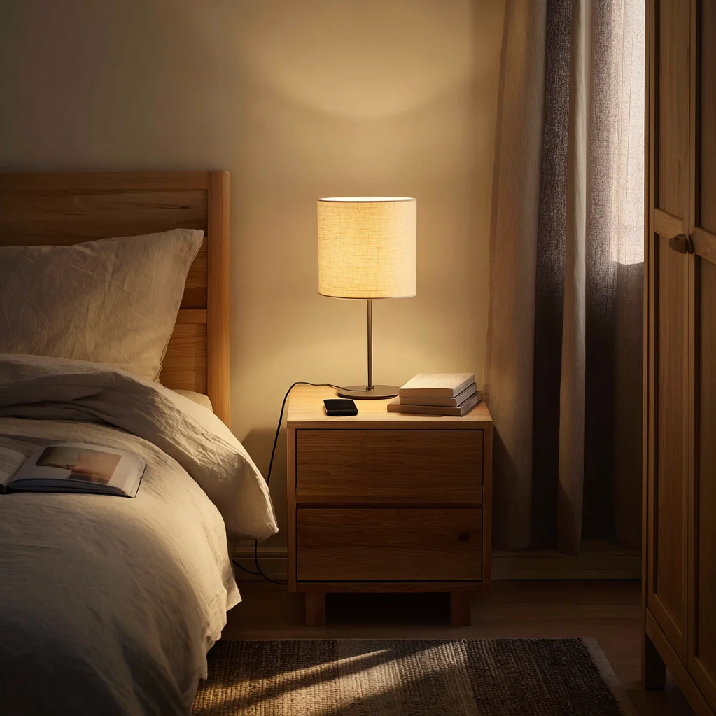 schlafzimmer beleuchtung nachttisch