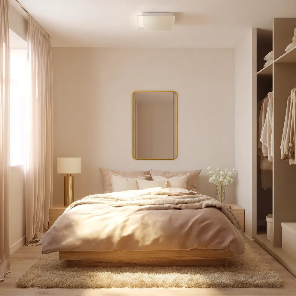 schlafzimmer champagner