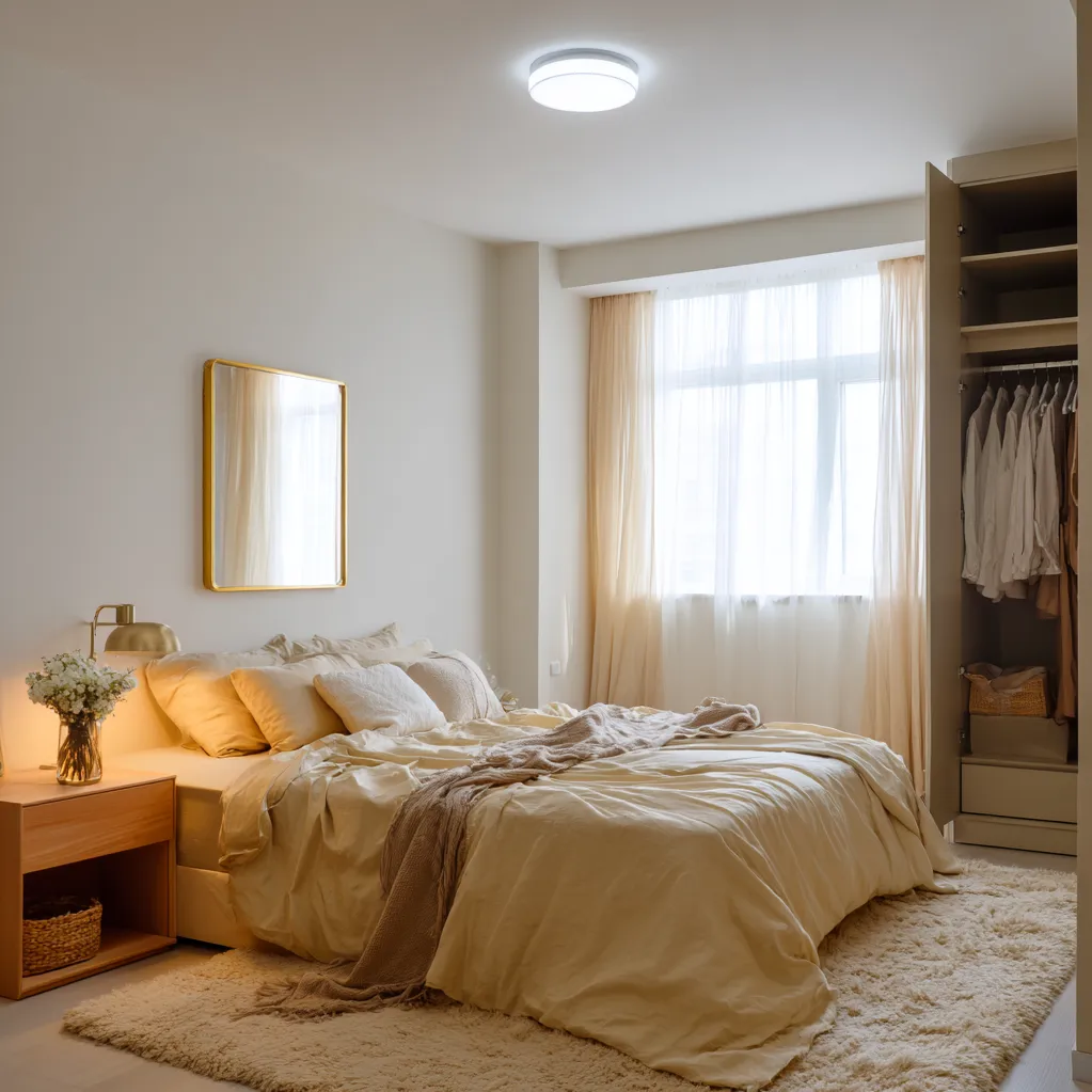 schlafzimmer champagner