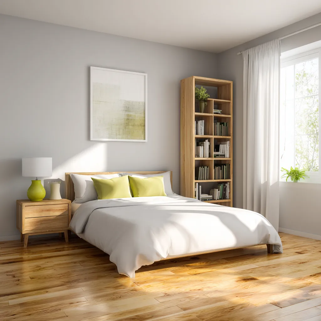 schlafzimmer chartreuse