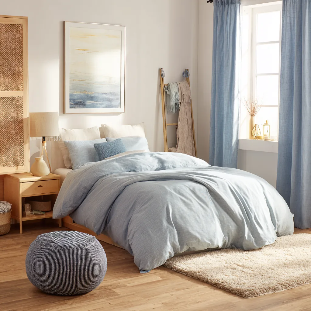 schlafzimmer denim