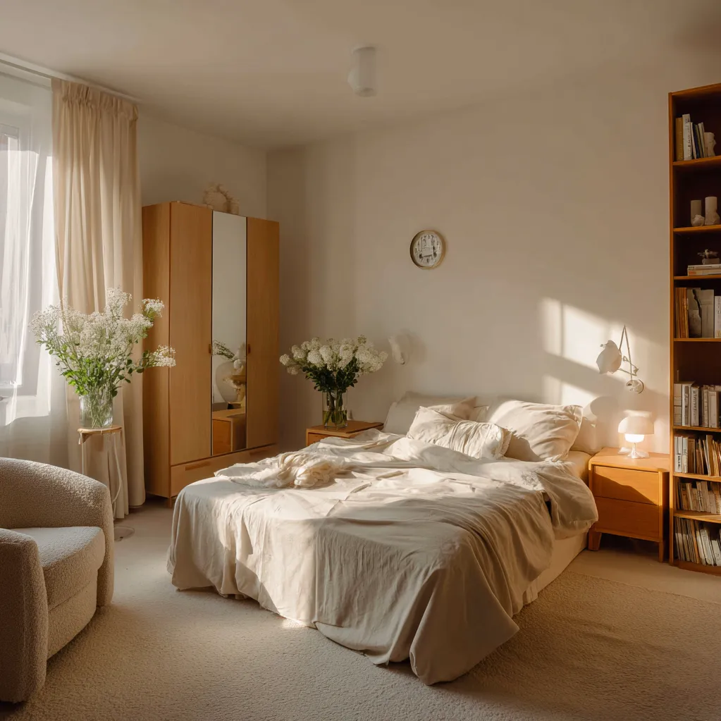 schlafzimmer elfenbein