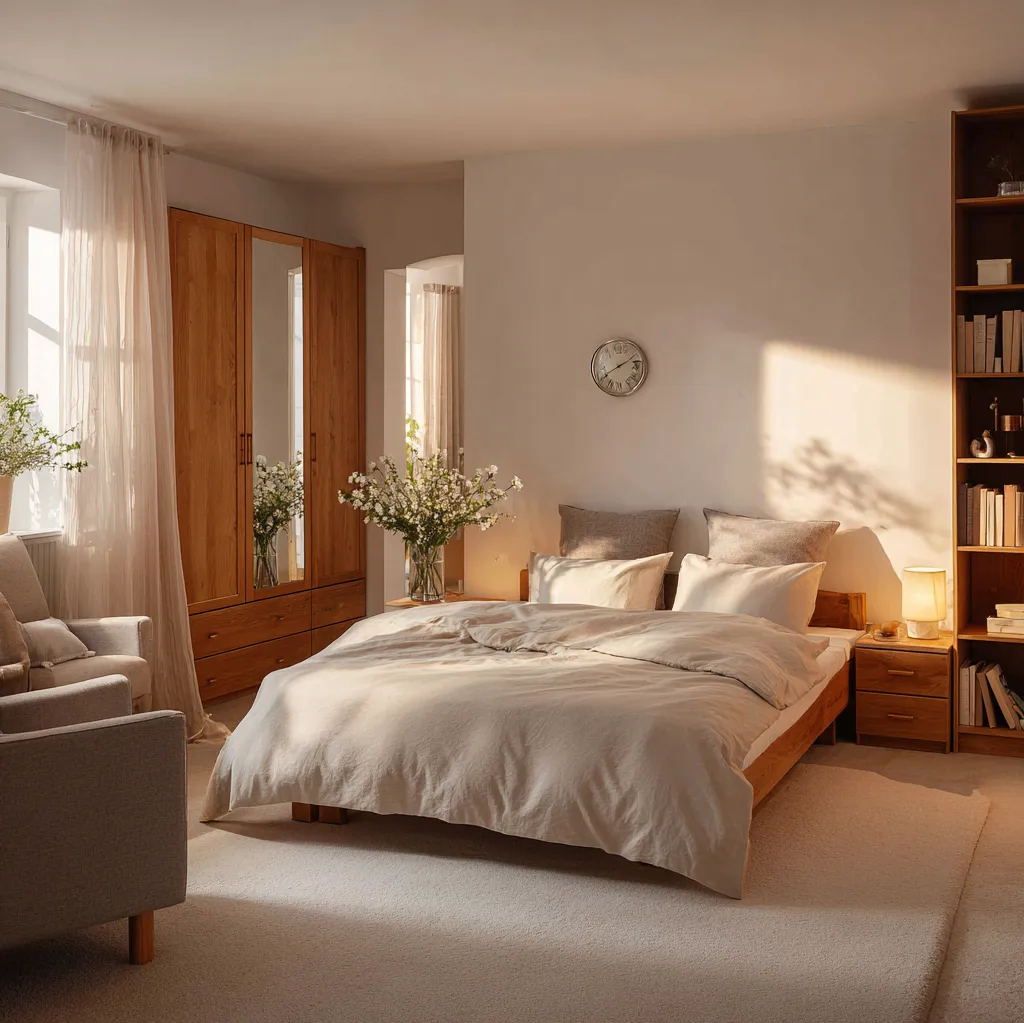 schlafzimmer elfenbein