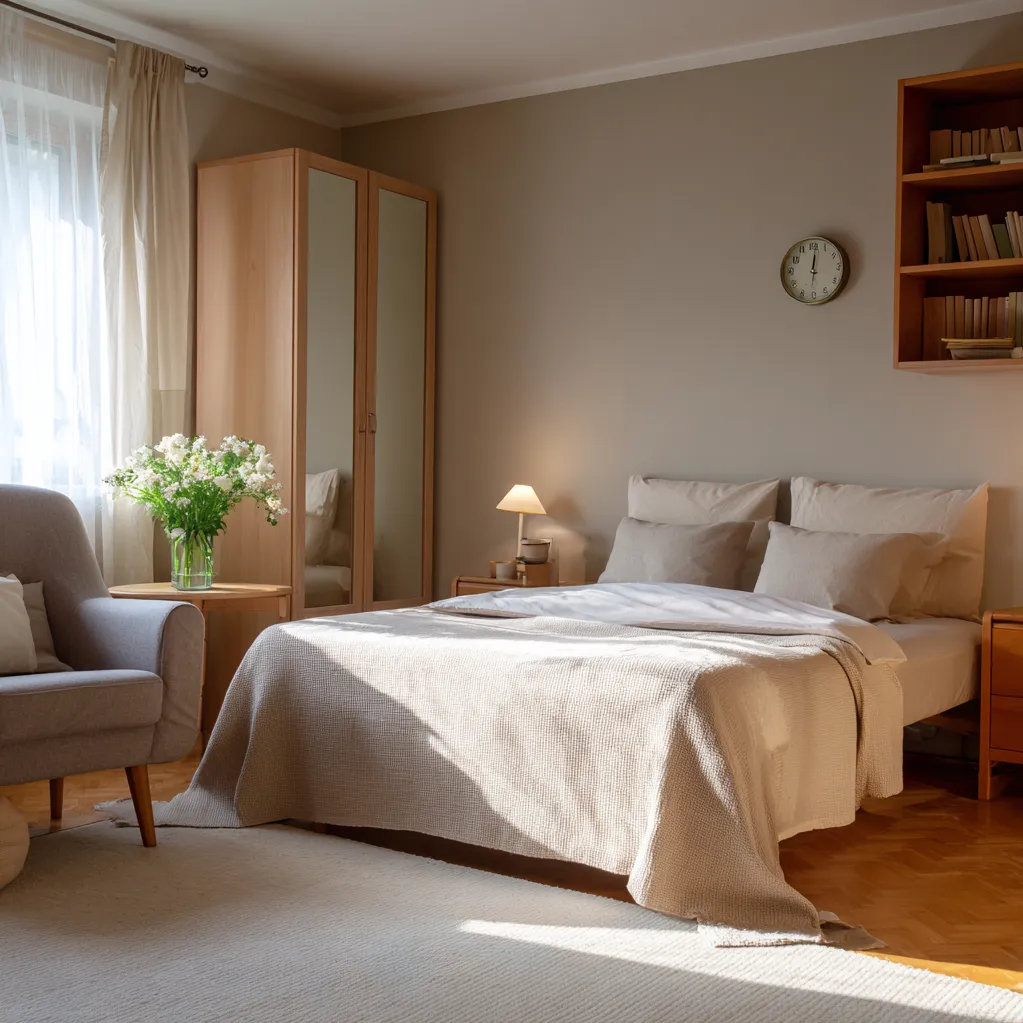 schlafzimmer elfenbein