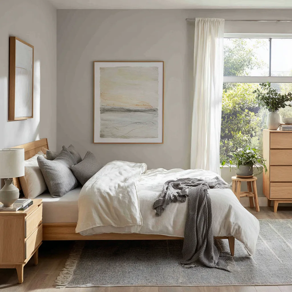 schlafzimmer hellgrau