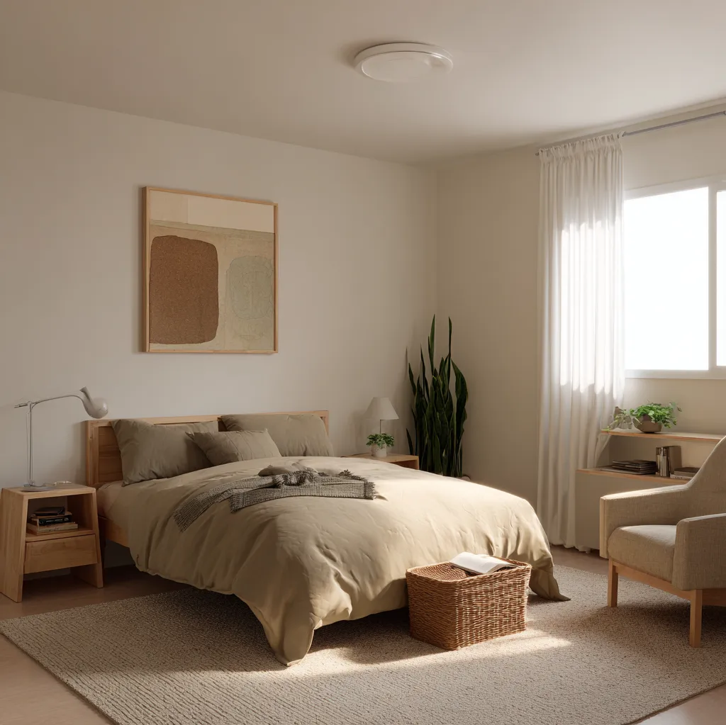 schlafzimmer khaki