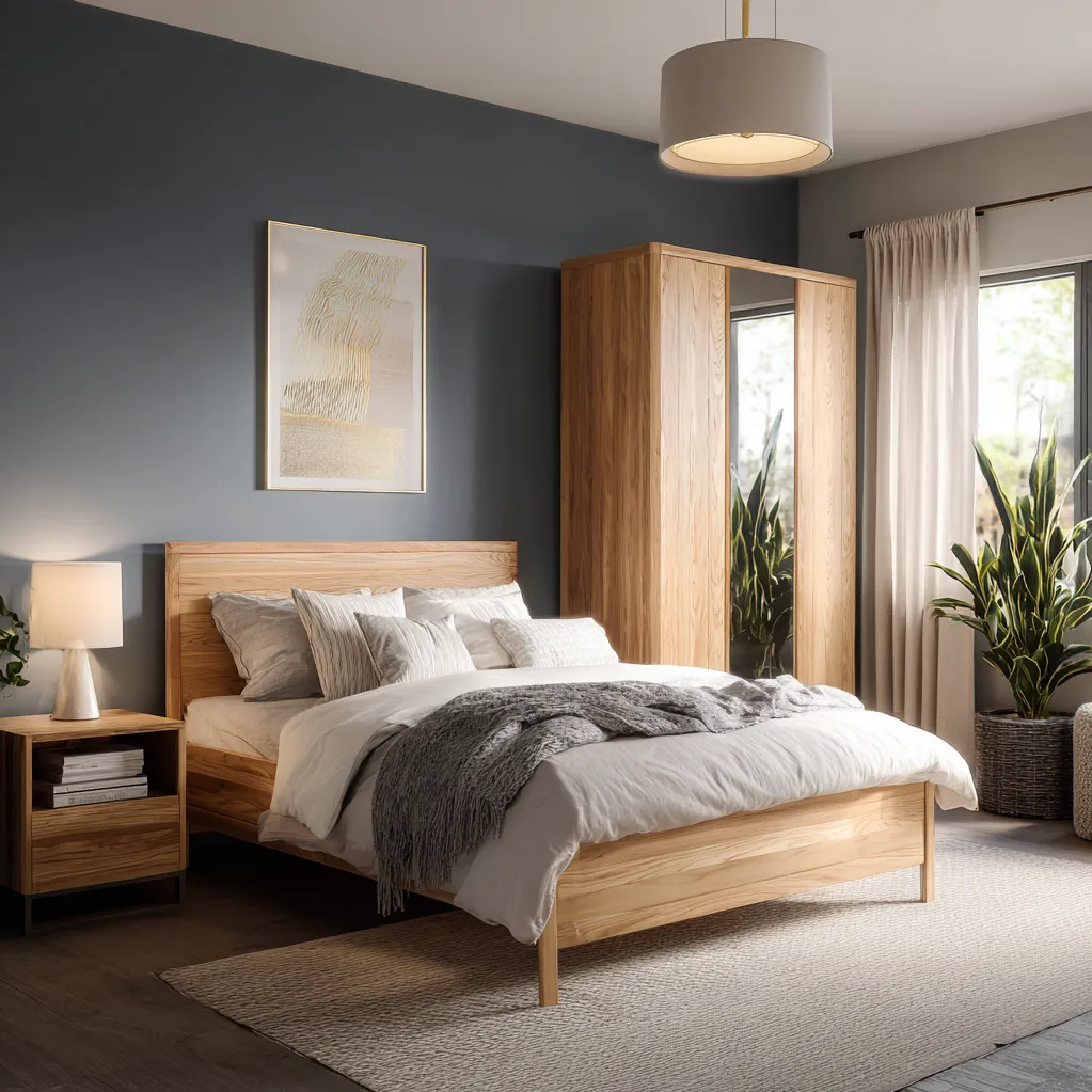 schlafzimmer mitternachtsblau