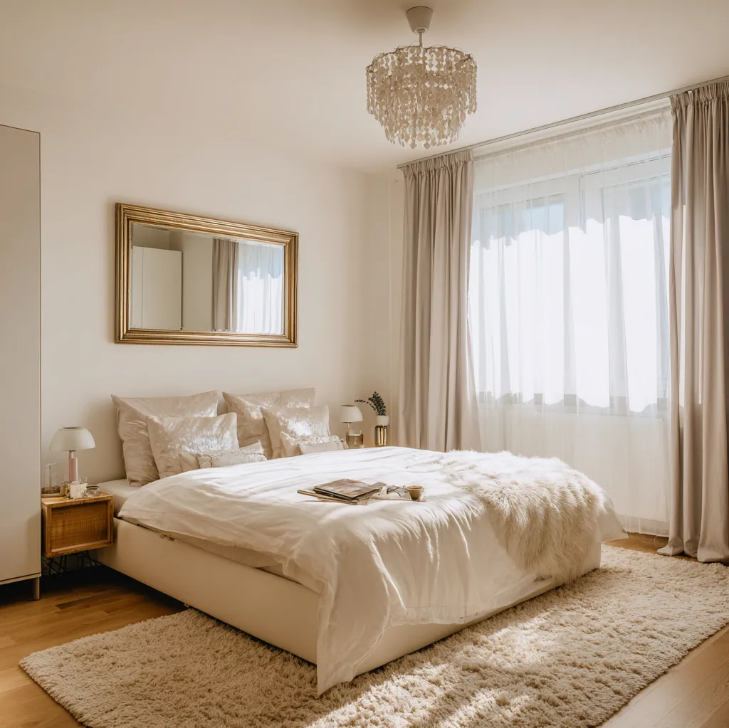 schlafzimmer perlmutt