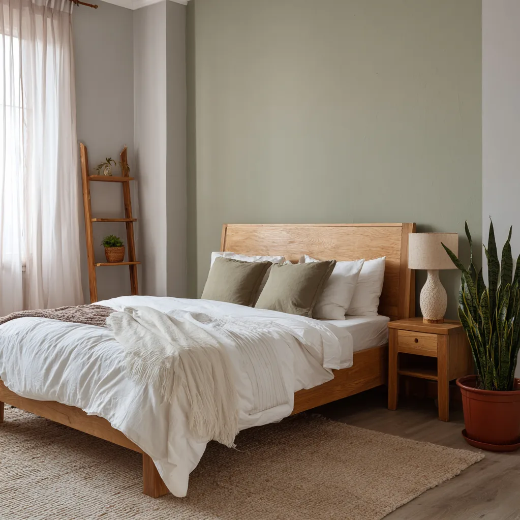 schlafzimmer pistazie