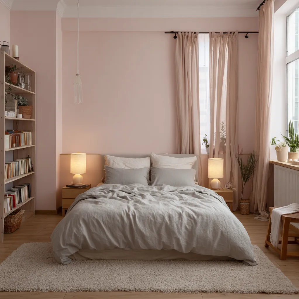 schlafzimmer staubrosa