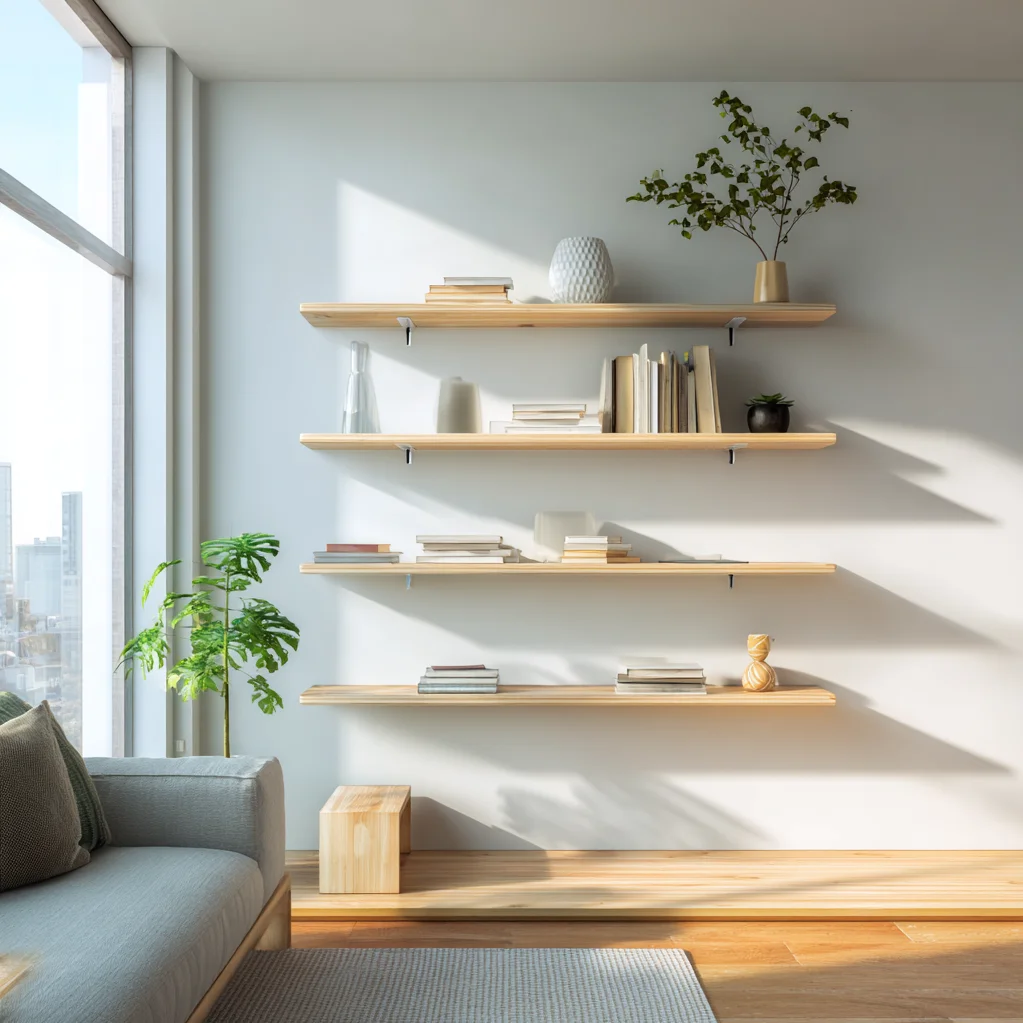 schwebende regale diy