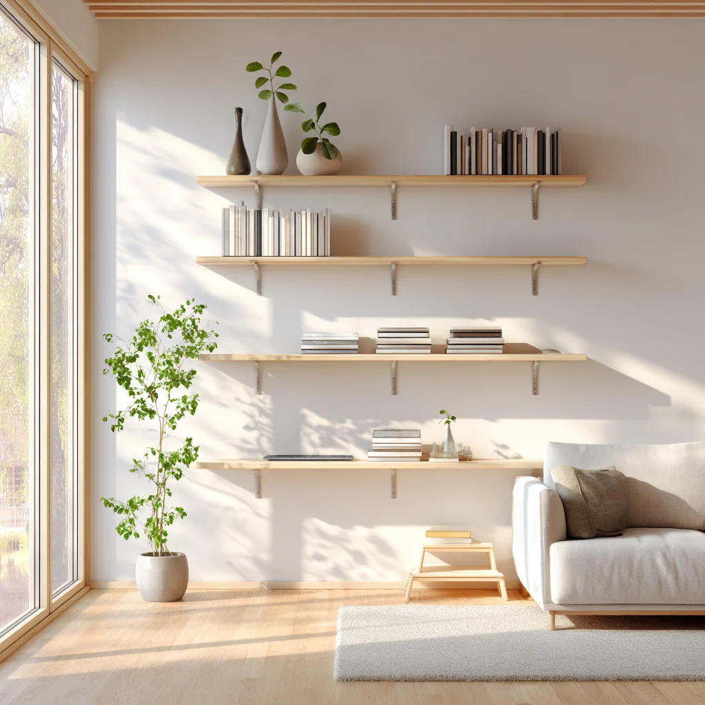 schwebende regale diy