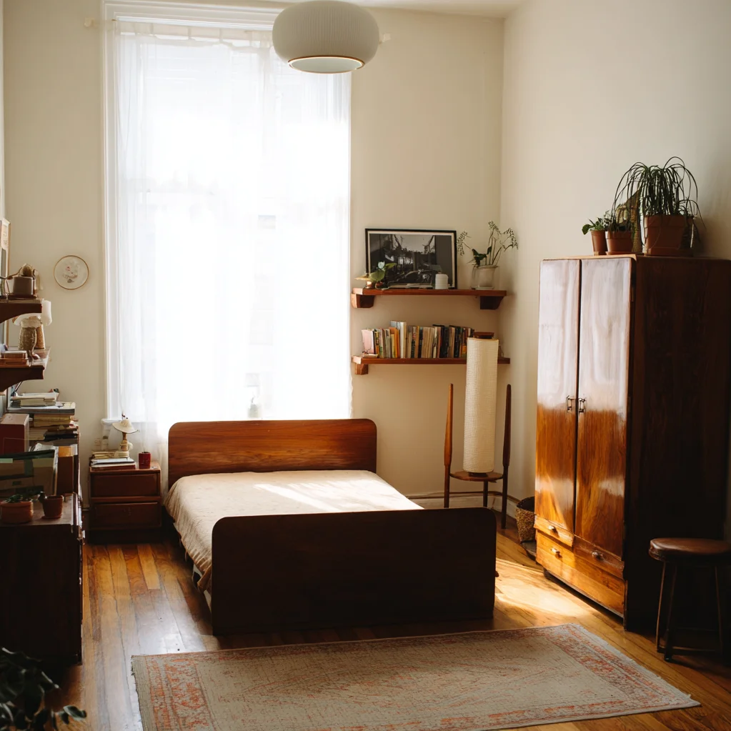 vintage schlafzimmer ideen klein