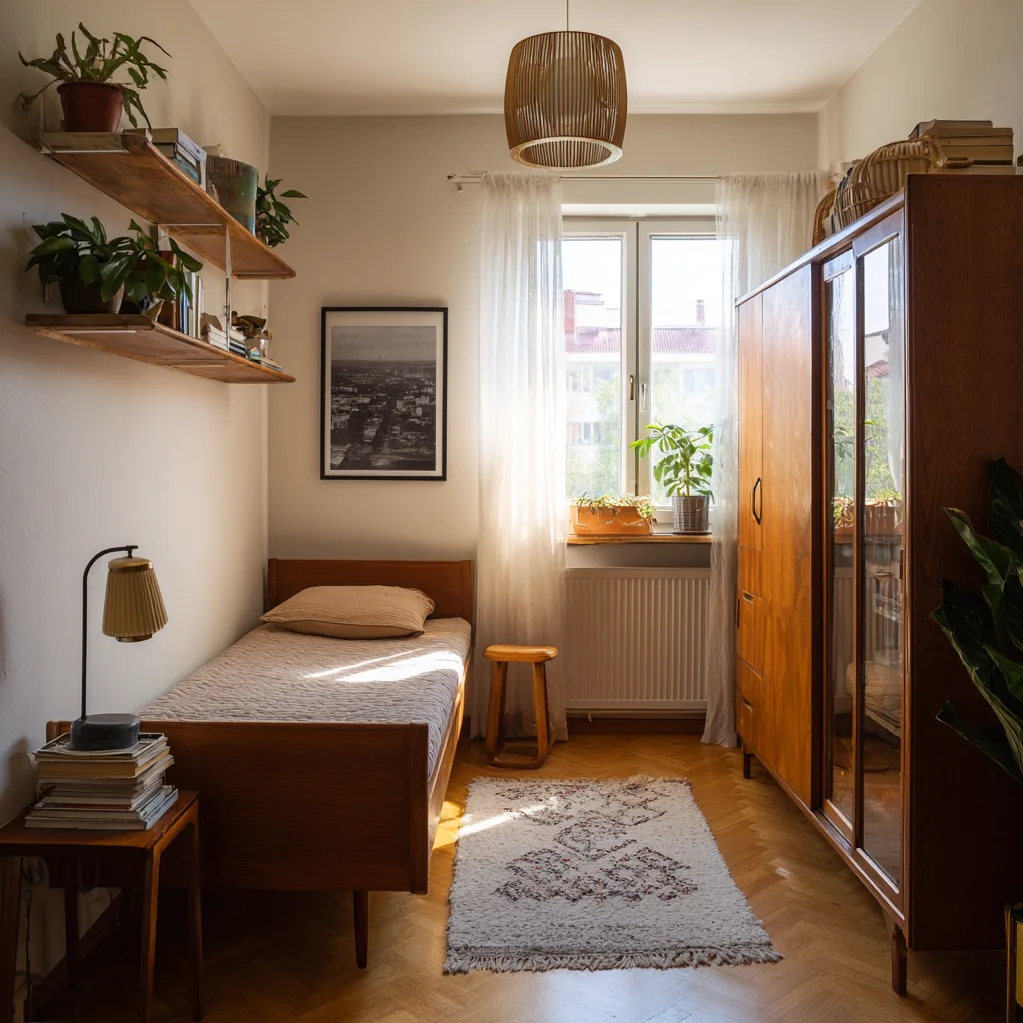 vintage schlafzimmer ideen klein