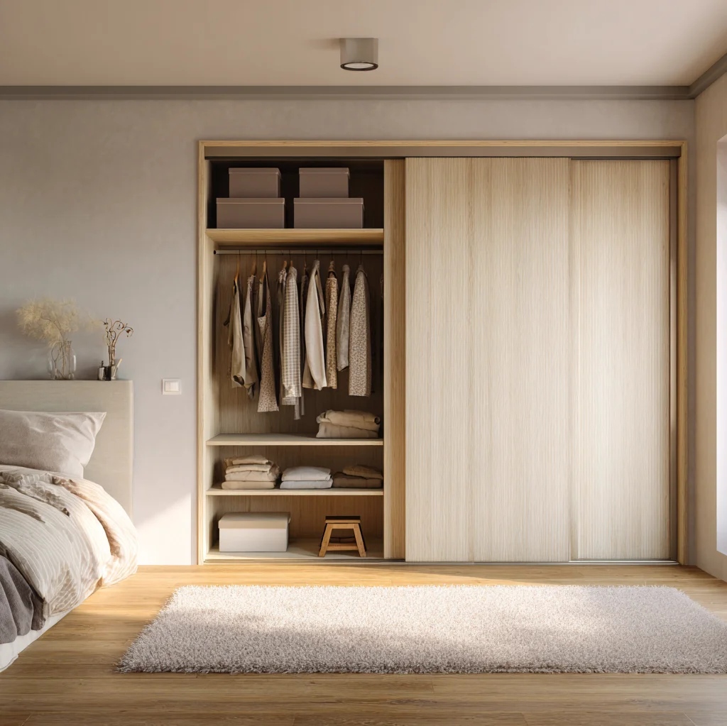 kleiderschrank ideen geschlossen