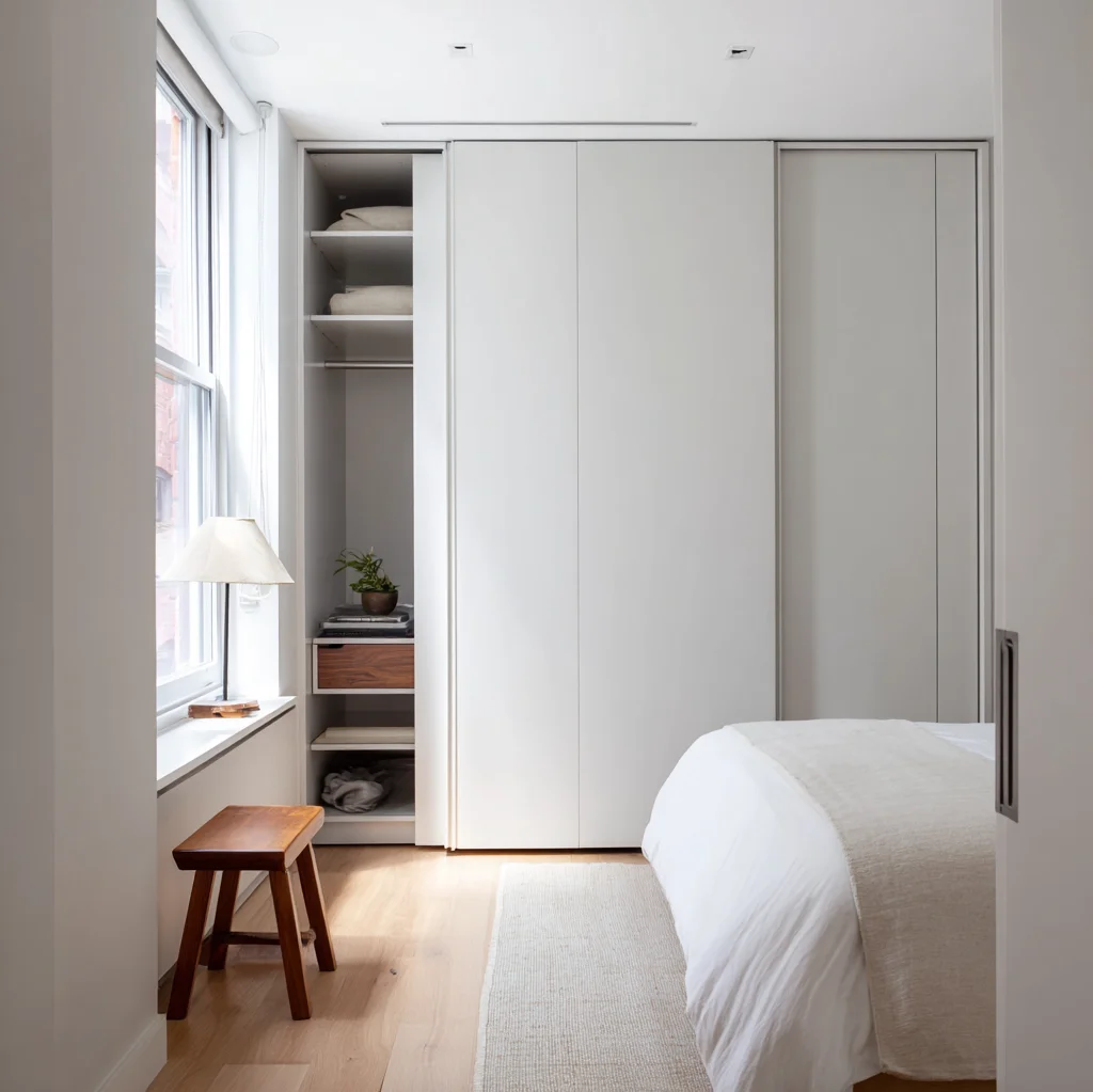 kleiderschrank ideen wenig platz