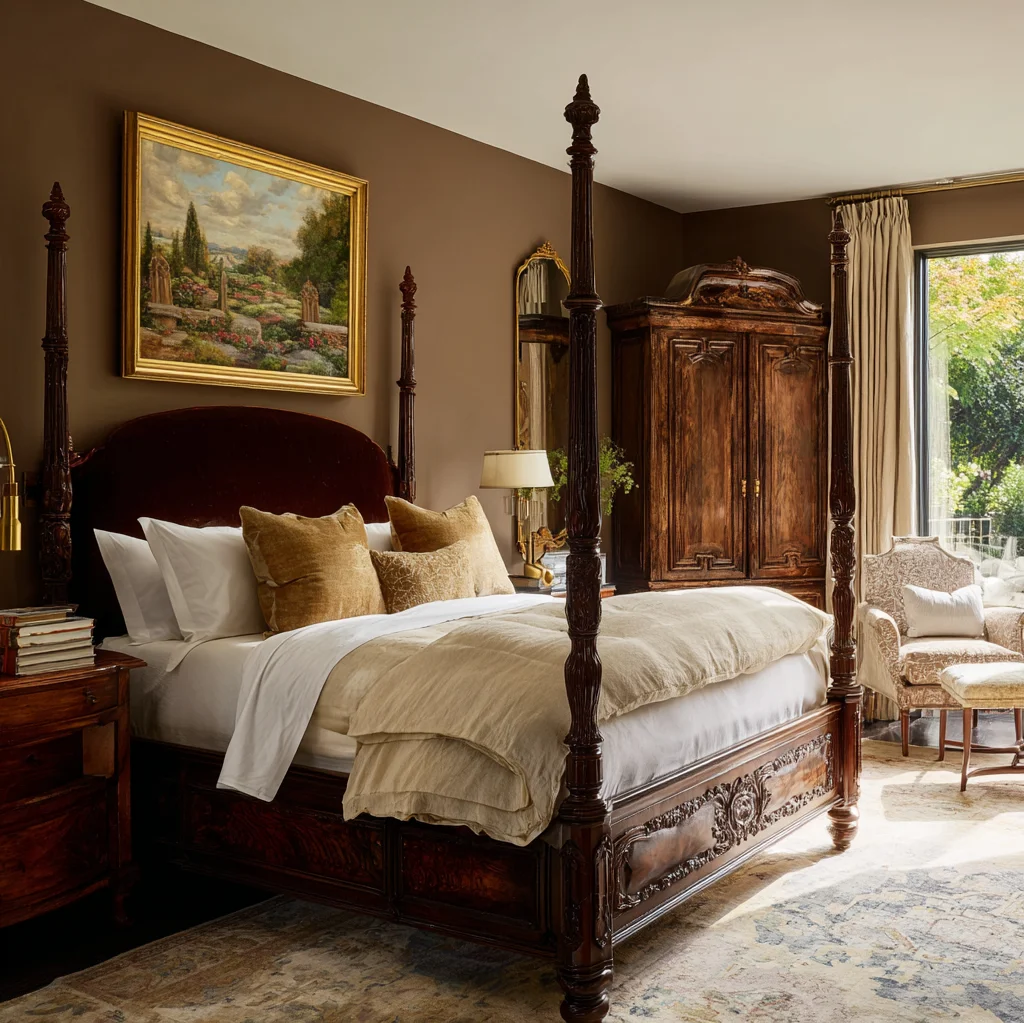 luxus schlafzimmer schloss