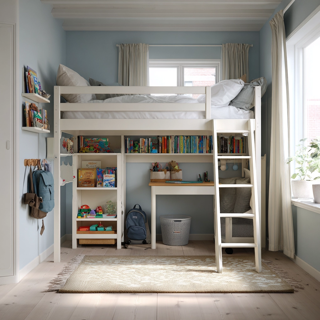 platzsparende ideen kinderzimmer