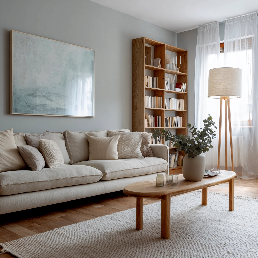 ruhige wohnfarben trend