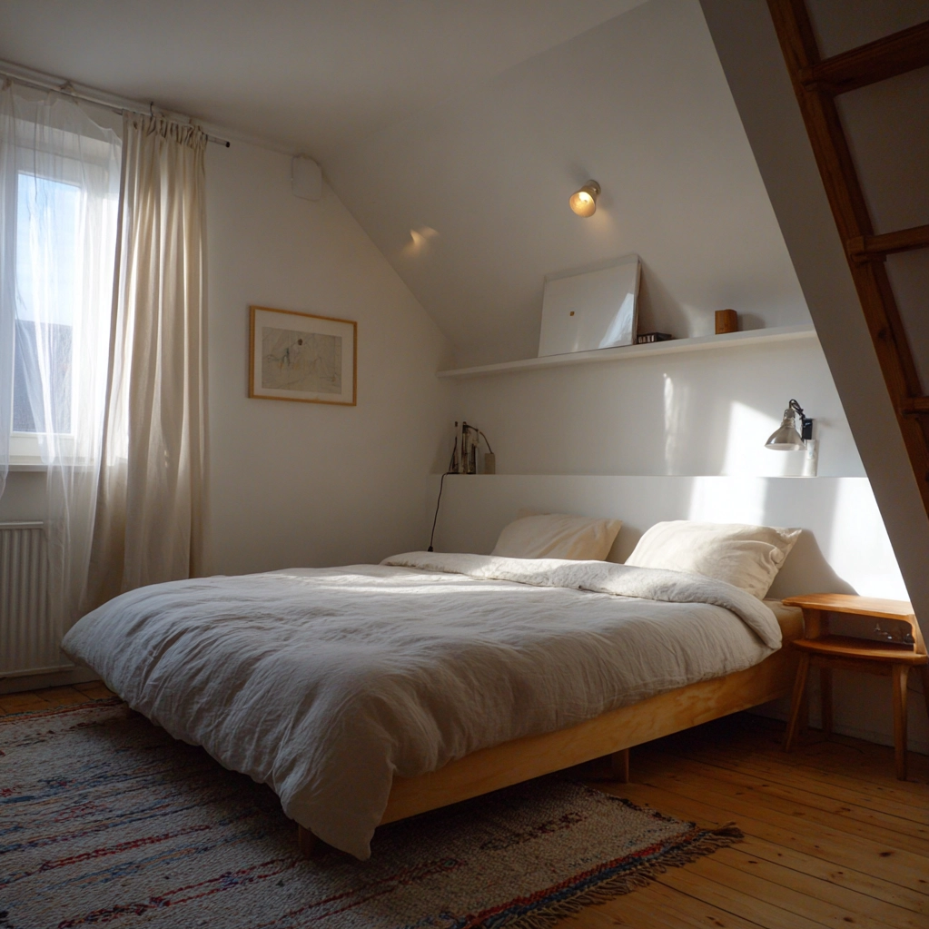 schlafzimmer beleuchtung dachschräge