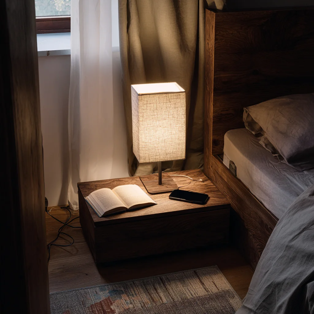 schlafzimmer beleuchtung nachttisch