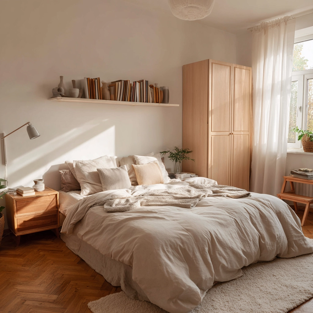 Schlafzimmer entrümpeln