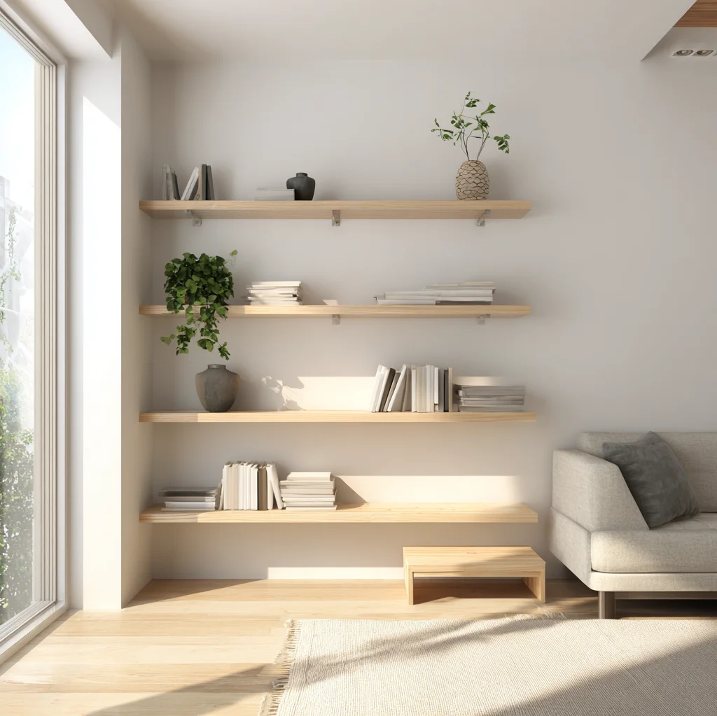 schwebende regale diy