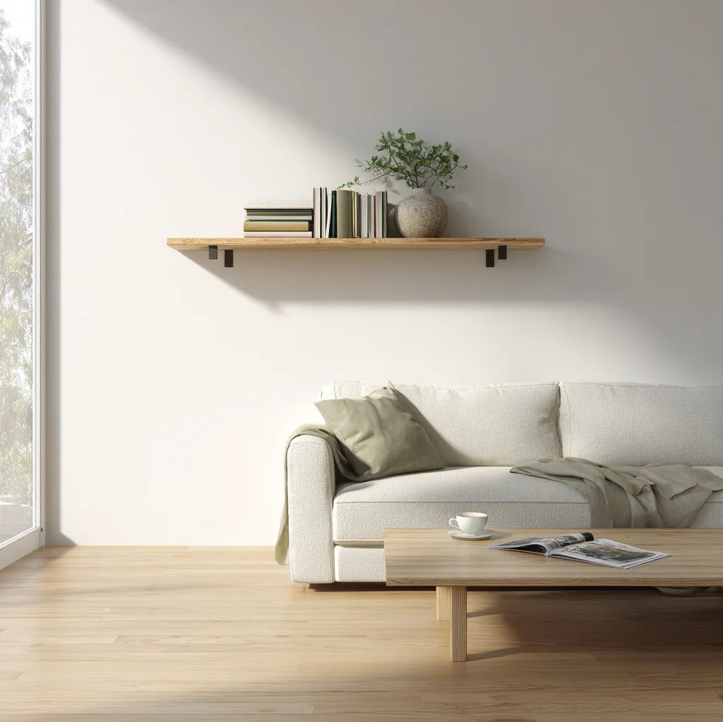 schwebende regale selber bauen